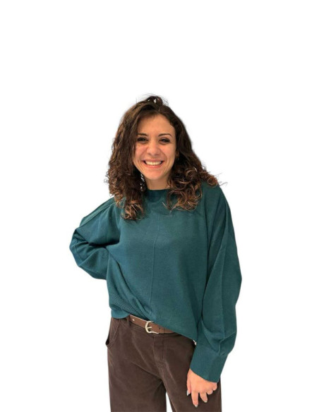 Maglioncino basic manica raglan