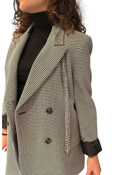 Blazer fantasia piedpull spilla da balia