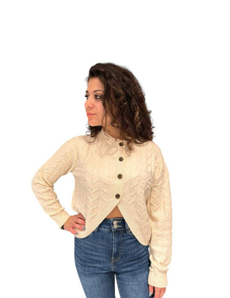 Maglione treccie twist