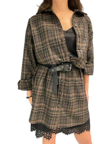 Completo scamiciato+lingerie