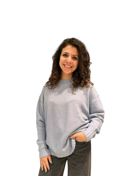 Pullover basic micro paillettes CIVI