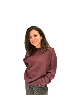 Pullover basic micro paillettes CIVI