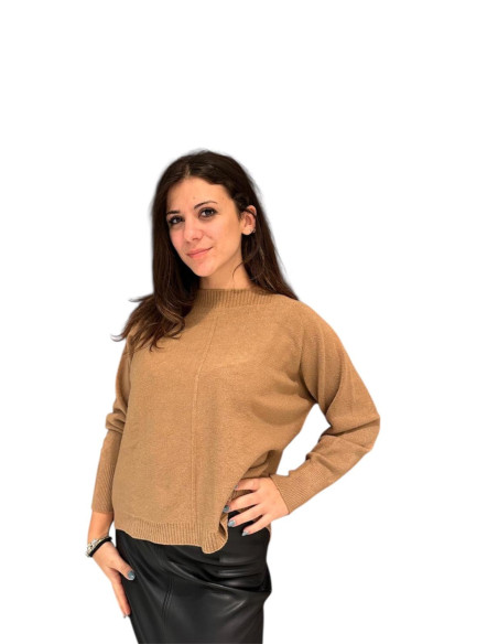 Maglia a scatola rigo in rileivo