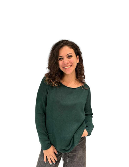 Maglia a scatola doppie tasche CLBV