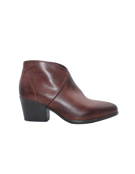 Tronchetto in vera pelle scollo cuore