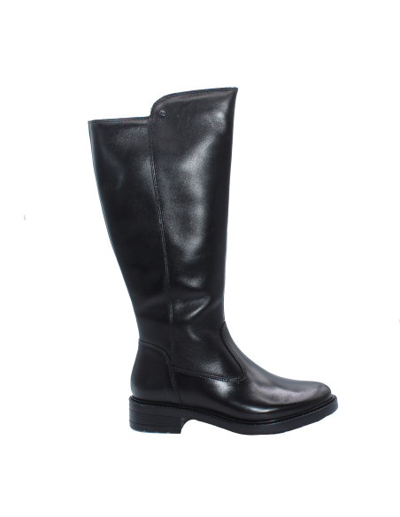 Stivale gambale alto pelle