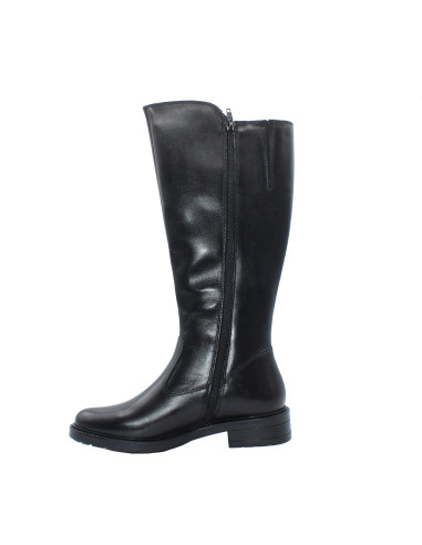 Stivale gambale alto pelle
