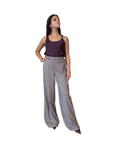 Pantalone madras vichy