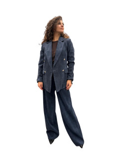 Pantalone ampio velluto coste