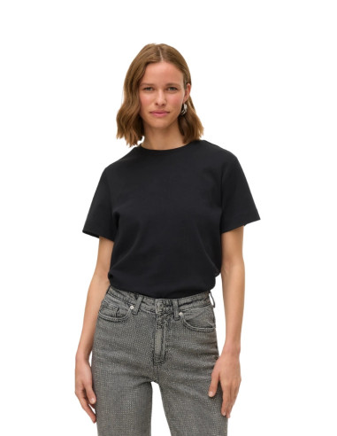 T-shirt Donna Vero Moda in felpa di cotone-bianco, nero, blu, bordeaux