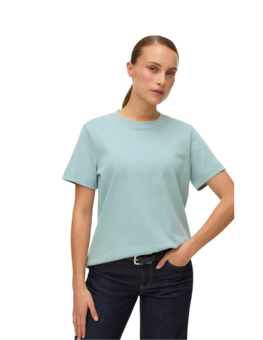 T-shirt donna Verde Acqua in felpa 100%cotone Vero Moda