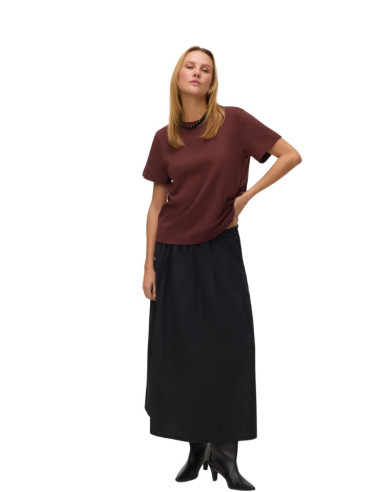 T-shirt donna Testa di Moro in felpa di 100%cotone Vero Moda