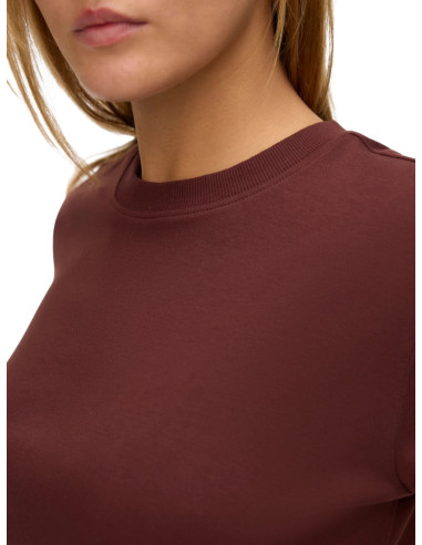 T-shirt donna Testa di Moro in felpa di 100%cotone Vero Moda