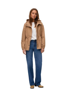 Parka con Coulisse e Cappuccio Safari - Vero Moda