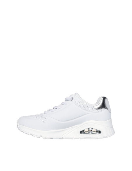 Sneakers Donna Skechers Bianca Argento Comfort