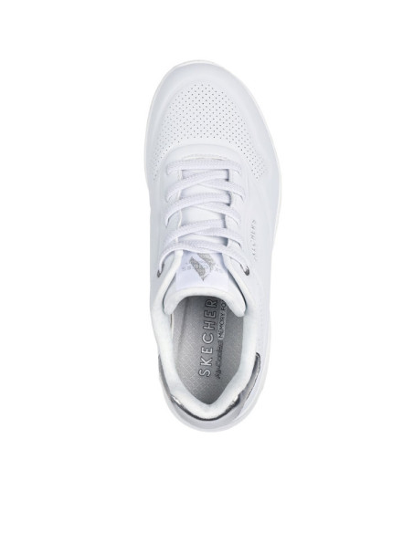 Sneakers Donna Skechers Bianca Argento Comfort