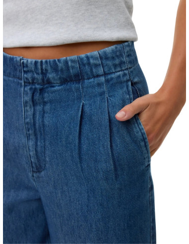 Jeans Wide Leg Denim Morbido Donna