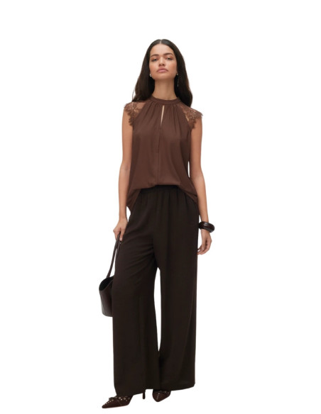 Top donna moro con pizzo Vero Moda