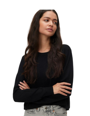Pullover girocollo avorio donna Vero Moda