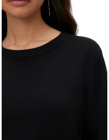 Pullover girocollo avorio donna Vero Moda