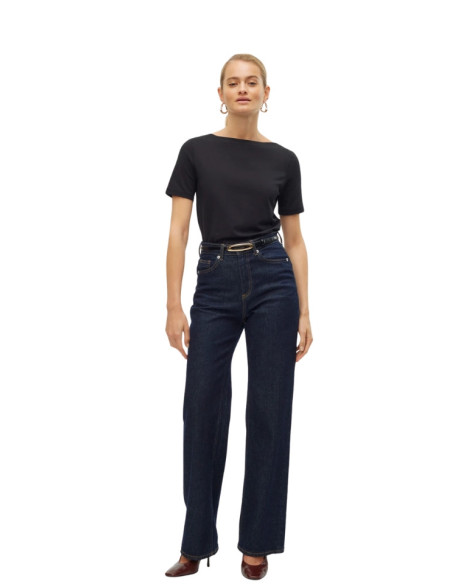 T-SHIRT MANICA CORTA SCOLLO BARCA