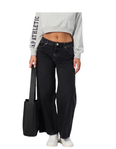 Jeans Wide Leg VERO MODA Dark Black | Fit Baggy e Comodo