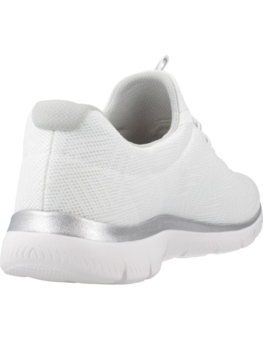 Sneakers Donna Skechers White Comfort