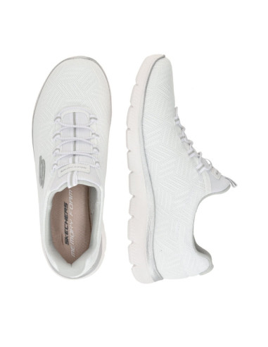 Sneakers Donna Skechers White Comfort