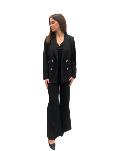 Pantalone flare nero donna Vero Moda