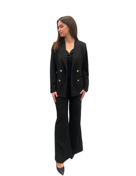 Pantalone flare nero donna Vero Moda