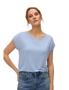 T-shirt donna cielo in Tencel Vero Moda