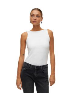 Top Bianco Reversibile Vero Moda VMMILLION | Scollo 2-Way