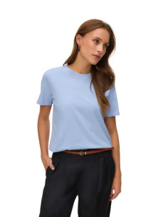 T-shirt Celeste Vero Moda 100% Cotone Biologico | Basic