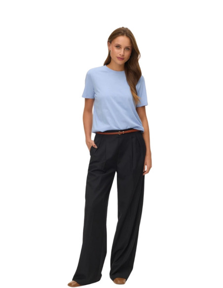 T-shirt Donna celeste Vero Moda | 100% Cotone Biologico