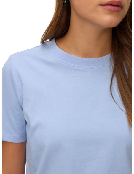 T-shirt Donna celeste Vero Moda | 100% Cotone Biologico