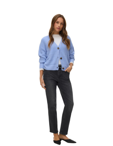 Cardigan Donna con Bottoni Tartarugati Indaco Vero Moda