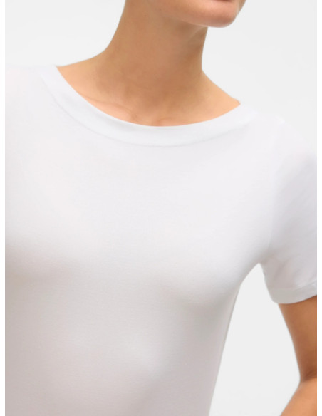 T shirt scollo barca modal