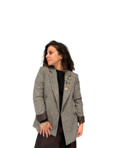 Blazer libellula quadratino