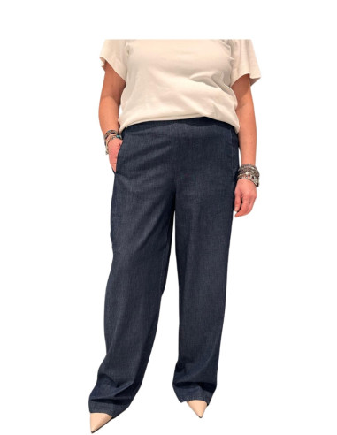 Pantalone denim vita elastica donna Elena Mirò