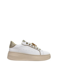 Sneakers donna Keys bianche con charm libellula
