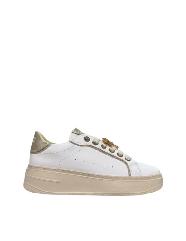 Sneakers donna Keys bianche con charm libellula