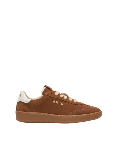 Sneakers Donna Suede Marrone Tabacco | Keys Casual Chic