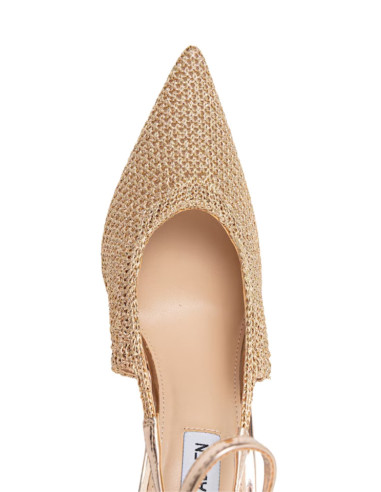 Steve Madden Ascension Oro e Rosa Retinata | Tacco 10,5 cm