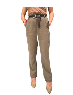 Pantalone sigaretta militare donna Zahjr