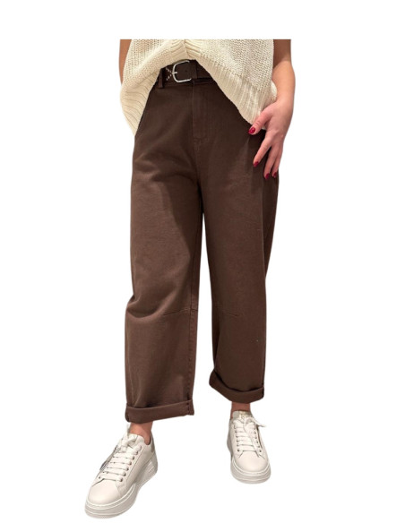 Pantalone balloon moro donna Zahjr
