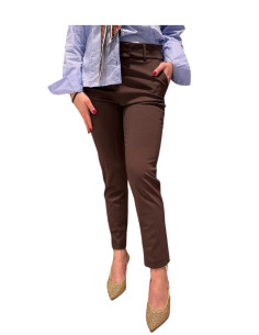 Pantalone gamba dritta moro donna Zahjr