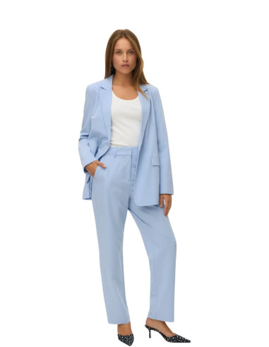 Pantalone gamba dritta celeste donna Vero Moda