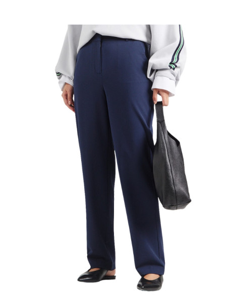 Pantalone gamba dritta blu donna Vero Moda