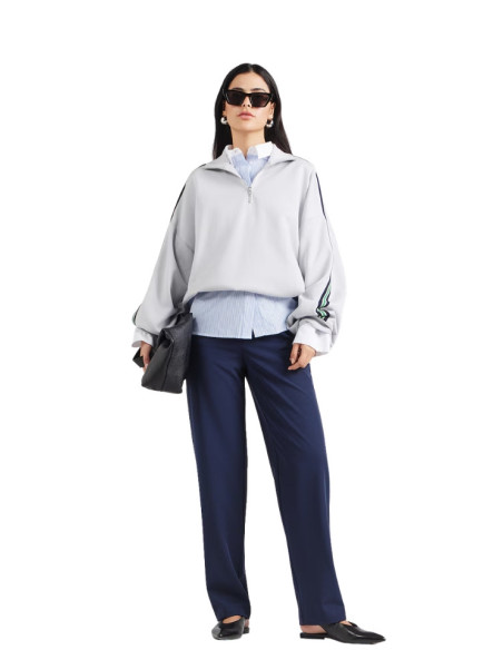 Pantalone gamba dritta blu donna Vero Moda