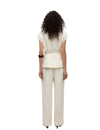 Pantaloni Panna Sartoriali Vero Moda - Regular Fit Donna
